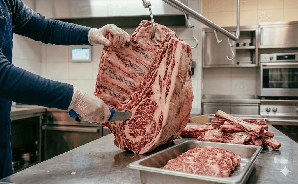 사장님이 직접 발골