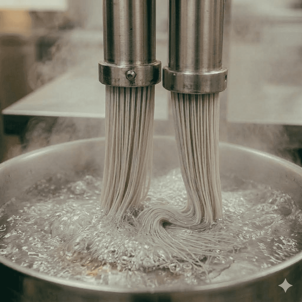 직접 뽑은 함흥냉면